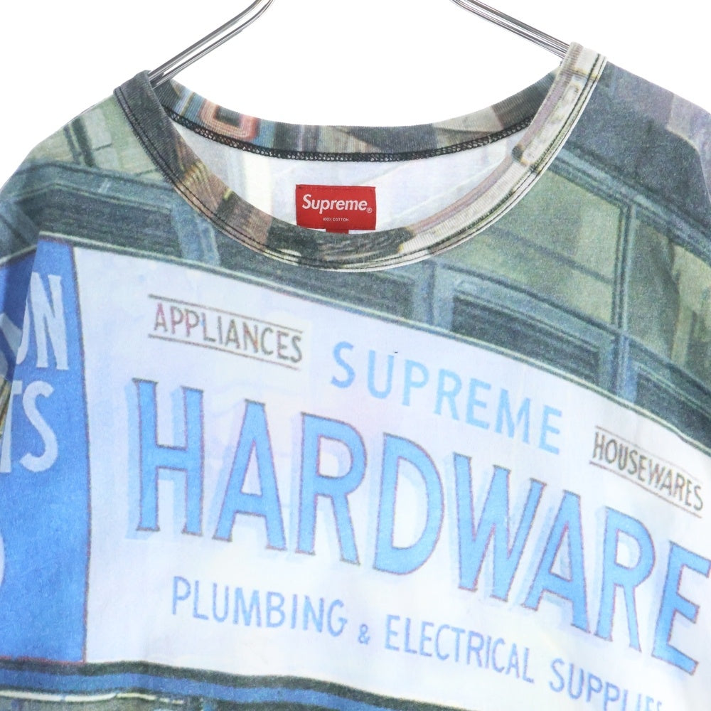 SUPREME(シュプリーム) 18SS Hardware Tee 総柄プリントTシャツ マルチ