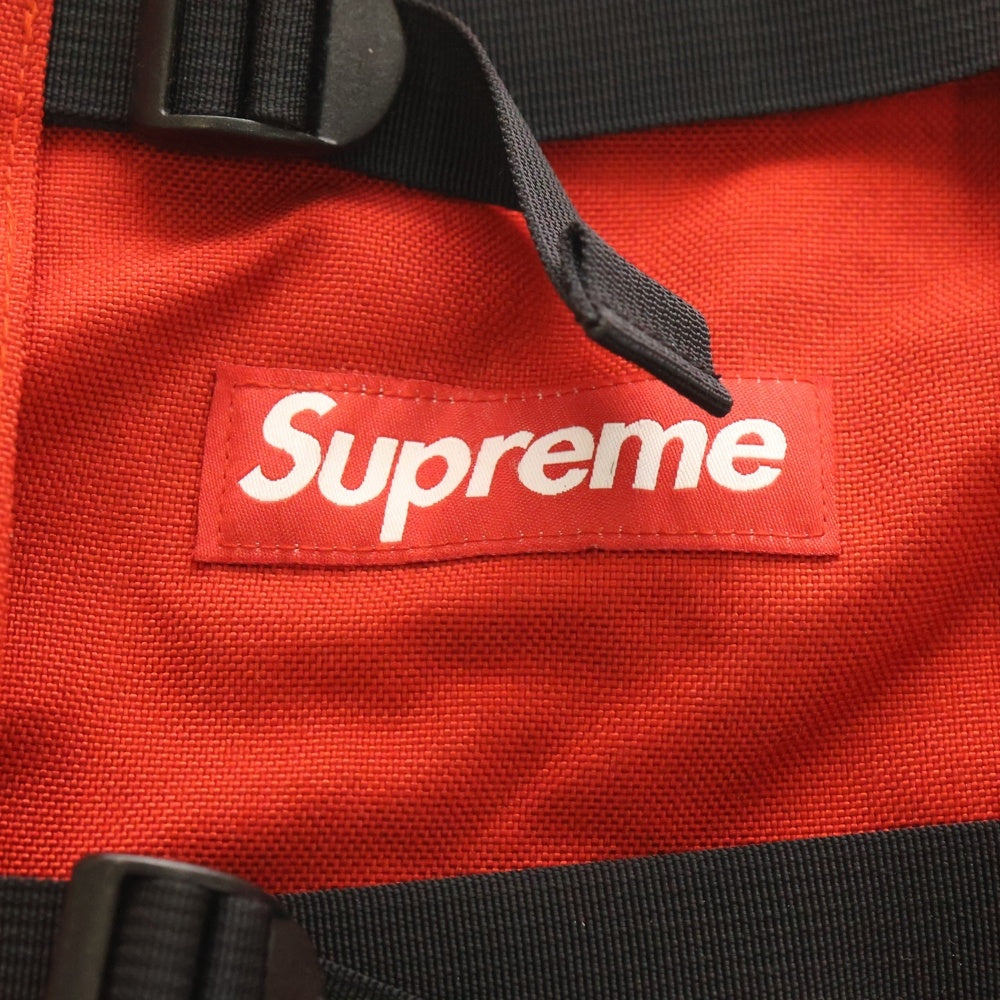 SUPREME(シュプリーム) 14SS Logo Backpack CORDURA フロントボックスロゴ バックパック リュック レッド