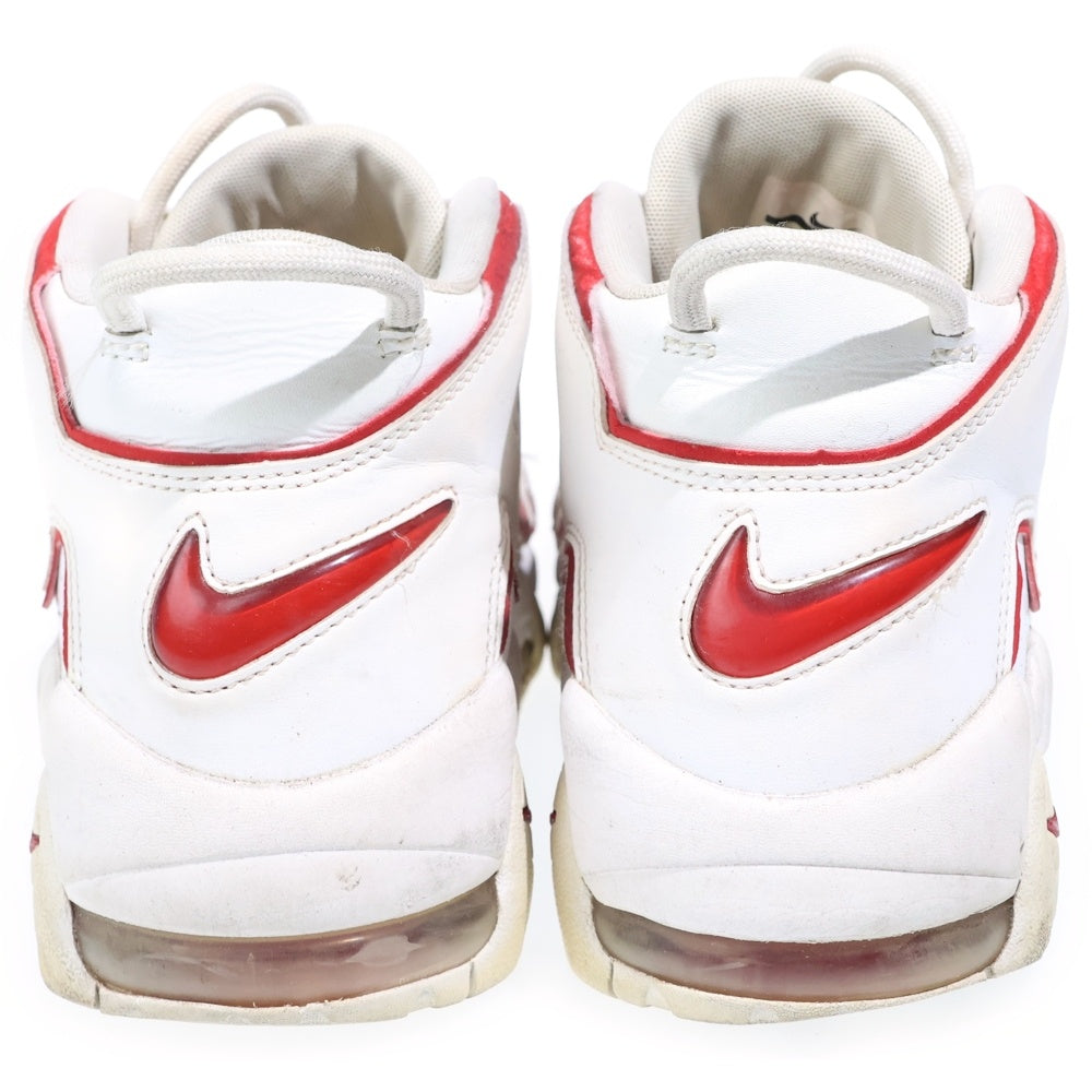 NIKE(ナイキ) AIR MORE UPTEMPO 96 921948-102 エアモアアップテンポ ハイカットスニーカー ホワイト/レッド 921948-102