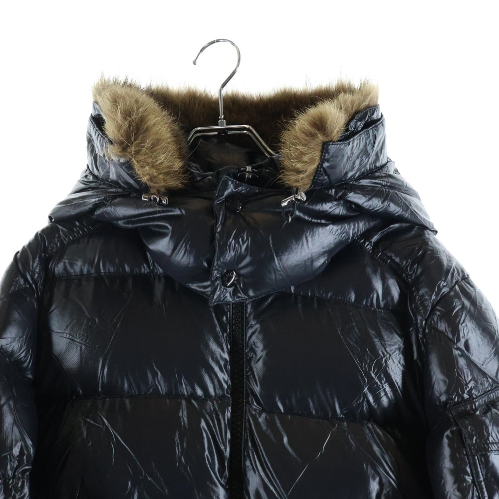 MONCLER(モンクレール) 21AW MAYA マヤ ファー ファー フーデッドダウンジャケット ブラック G20911A0017168950 レディース