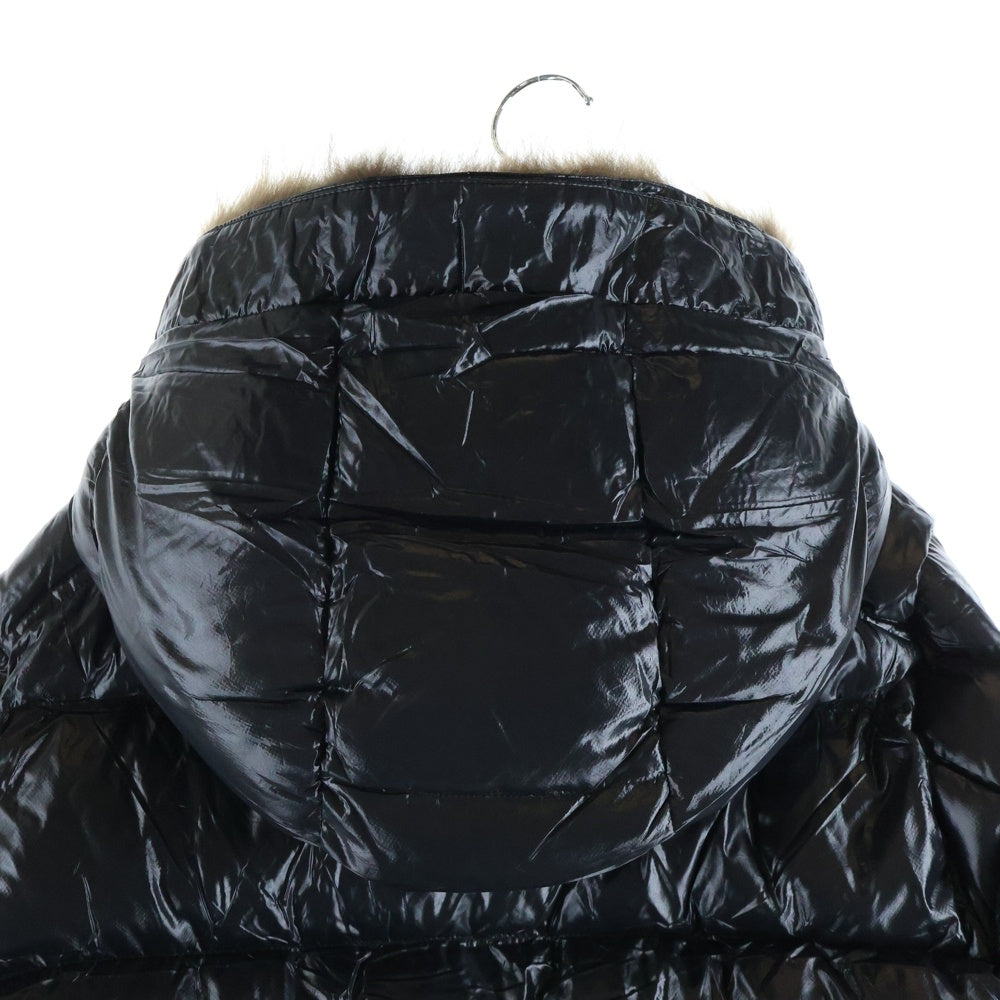 MONCLER(モンクレール) 21AW MAYA マヤ ファー ファー フーデッドダウンジャケット ブラック G20911A0017168950 レディース