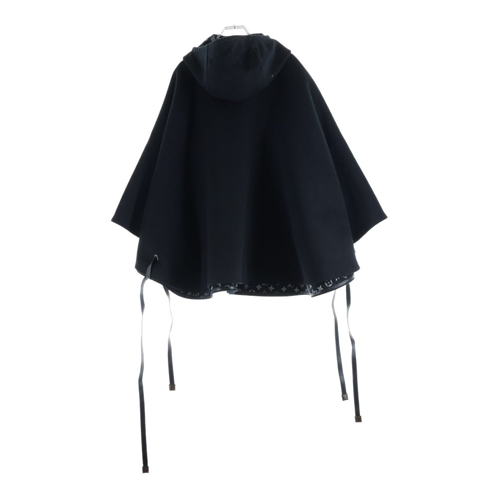 LOUIS VUITTON(ルイヴィトン) 20SS モノグラムライナーフーデッドケープ RW201W QWE FICO17 ブラック レディース