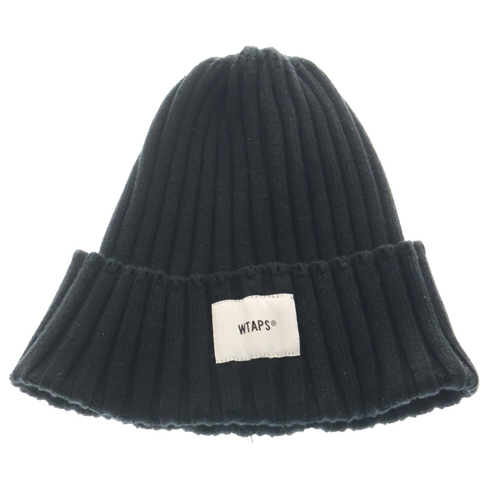 WTAPS(ダブルタップス) 21SS ビーニー ニットキャップ 帽子 ブラック 211MADT-HT01