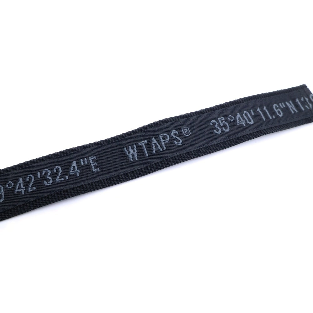 WTAPS(ダブルタップス) 21AW WEBBING BELT キャンバスベルト ブラック