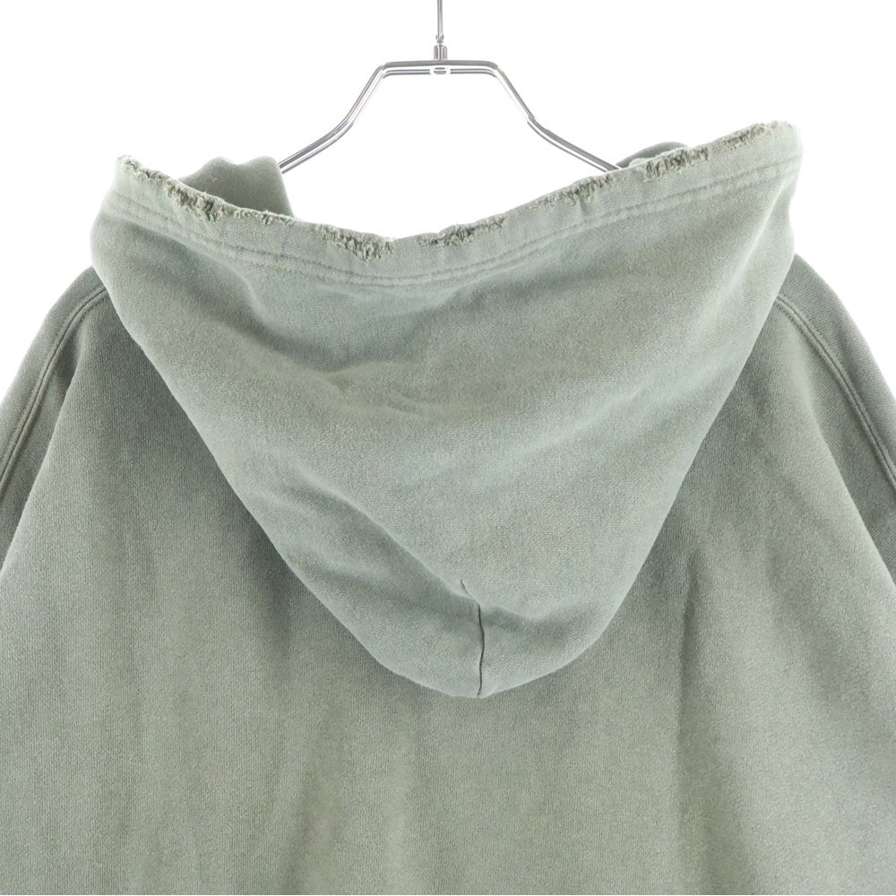 NEIGHBORHOOD(ネイバーフッド) 23SS DAMAGE SWEATPARKA LS ダメージ加工 スウェットパーカ プルオーバーパーカー フーデッド スウェットシャツ カーキ 231OKNH-CSM02