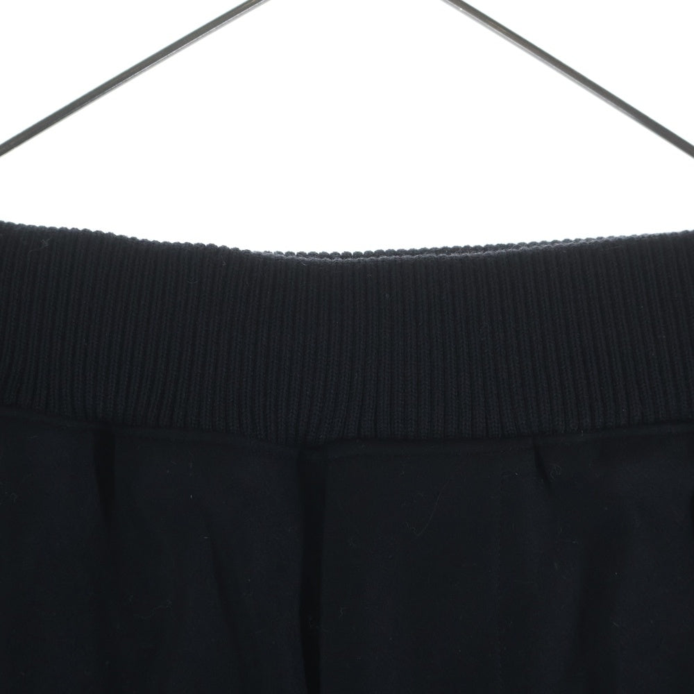 OVERCOAT(オーバーコート) 25AW イージー スラックスパンツ トラウザーズ ブラック F25P032-NKWF