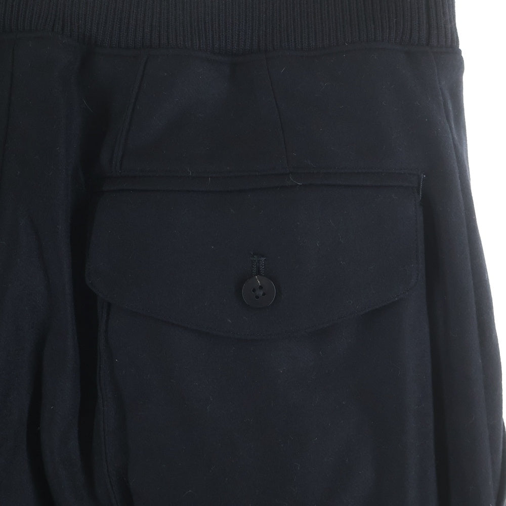 OVERCOAT(オーバーコート) 25AW イージー スラックスパンツ トラウザーズ ブラック F25P032-NKWF