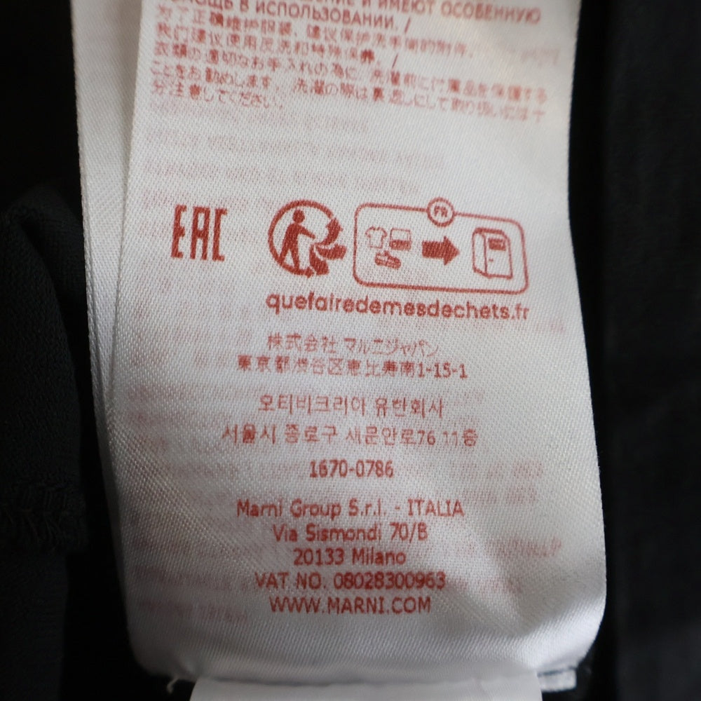 MARNI(マルニ) オーバーサイズ半袖Tシャツ HUMU0223GS USCW67 グレー