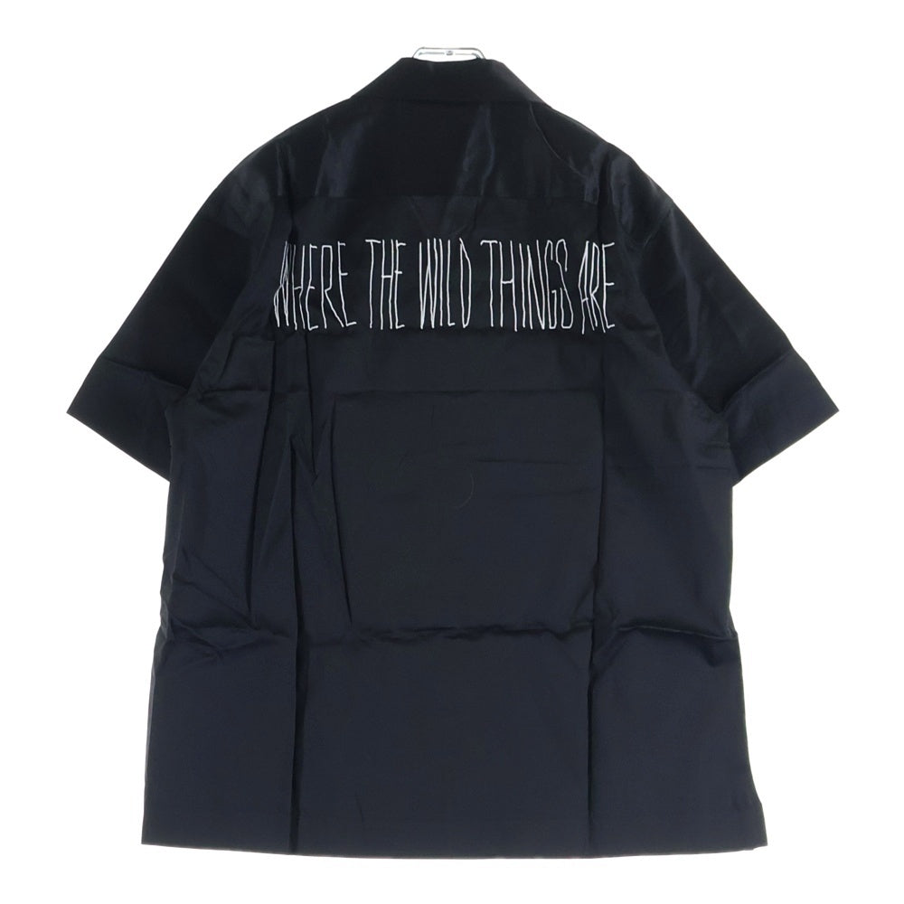 Sacai(サカイ) 25SS WHERE THE WILD THINGS ARE Shirt 半袖シャツ 25-03862M ブラック
