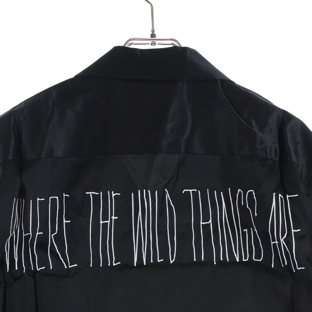 Sacai(サカイ) 25SS WHERE THE WILD THINGS ARE Shirt 半袖シャツ 25-03862M ブラック