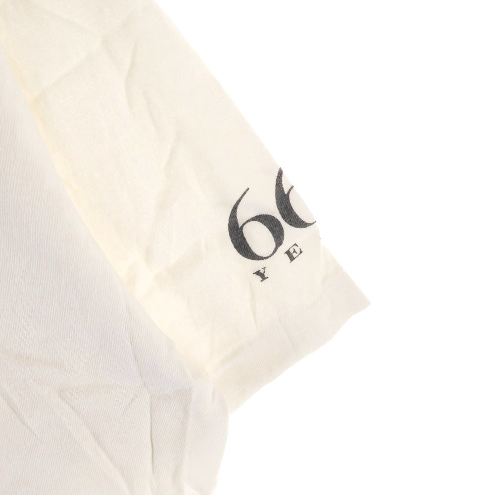 SAINT MICHAEL(セントマイケル) RAINBOW SAINT ロゴTシャツ カットソー ホワイト SM-YS1-0000-007