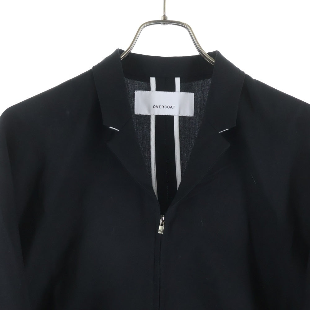OVERCOAT(オーバーコート) 25SS Zip-up Blouson ジップブルゾン S25J023-NKWT ブラック