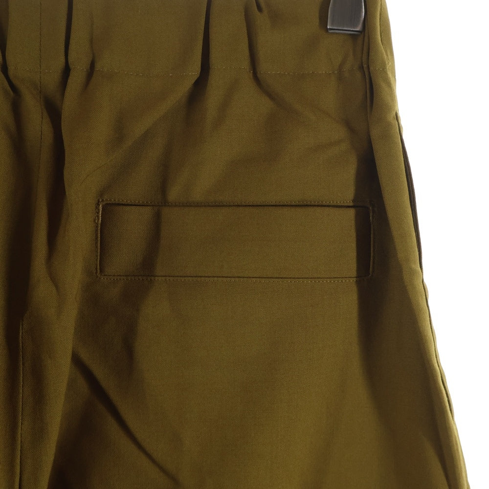 OVERCOAT(オーバーコート) ウール スラックスパンツ 23P016-NKWT ブラウン