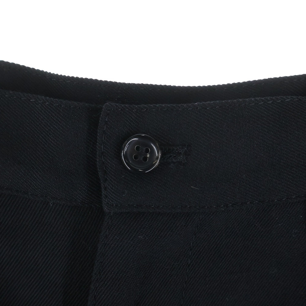 COMME des GARCONS(コムデギャルソン) 24SS 切り替え ウール ショートパンツ FM-P004 ブラック