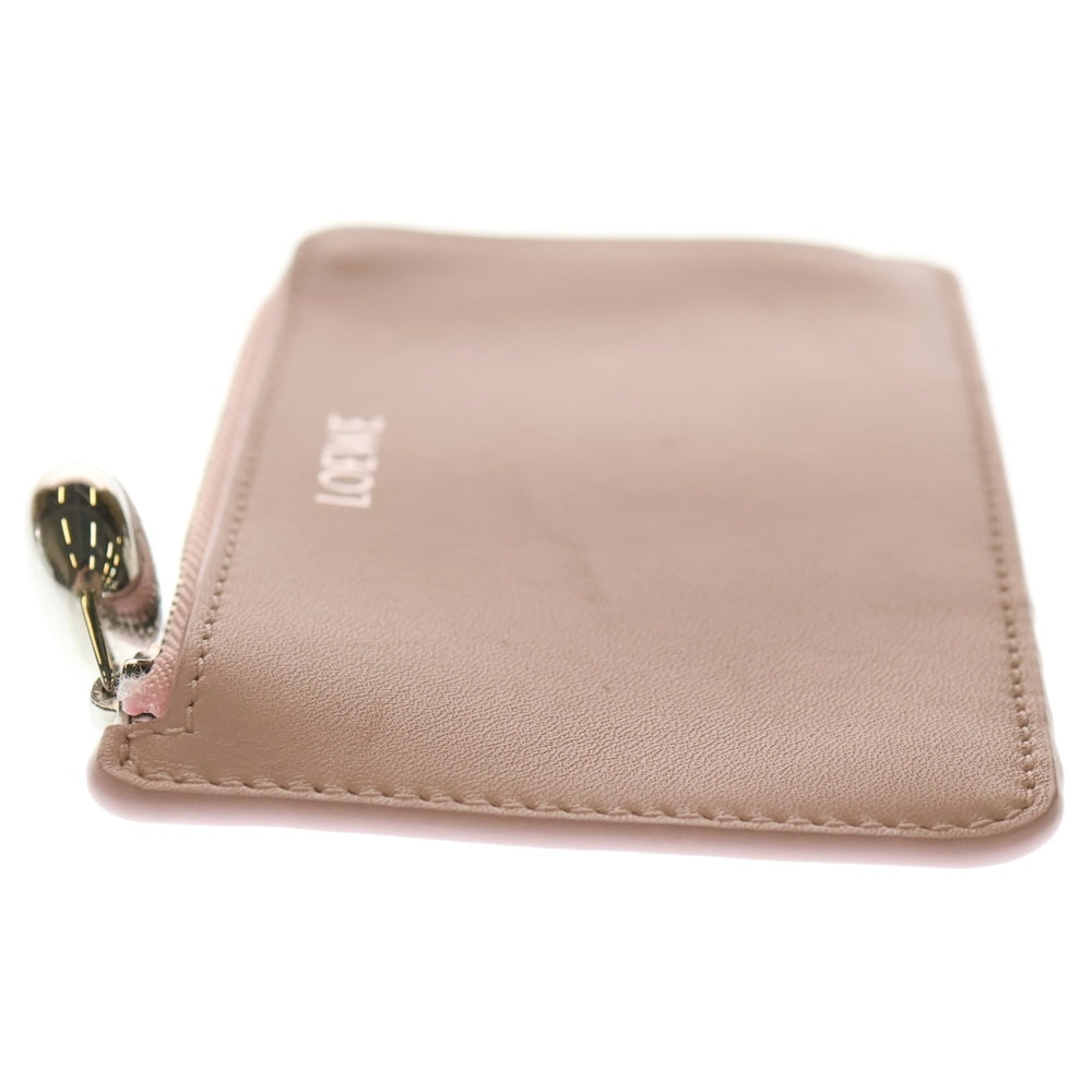 LOEWE(ロエベ) ぺブル フラグメントケース レザー ピンク レディース