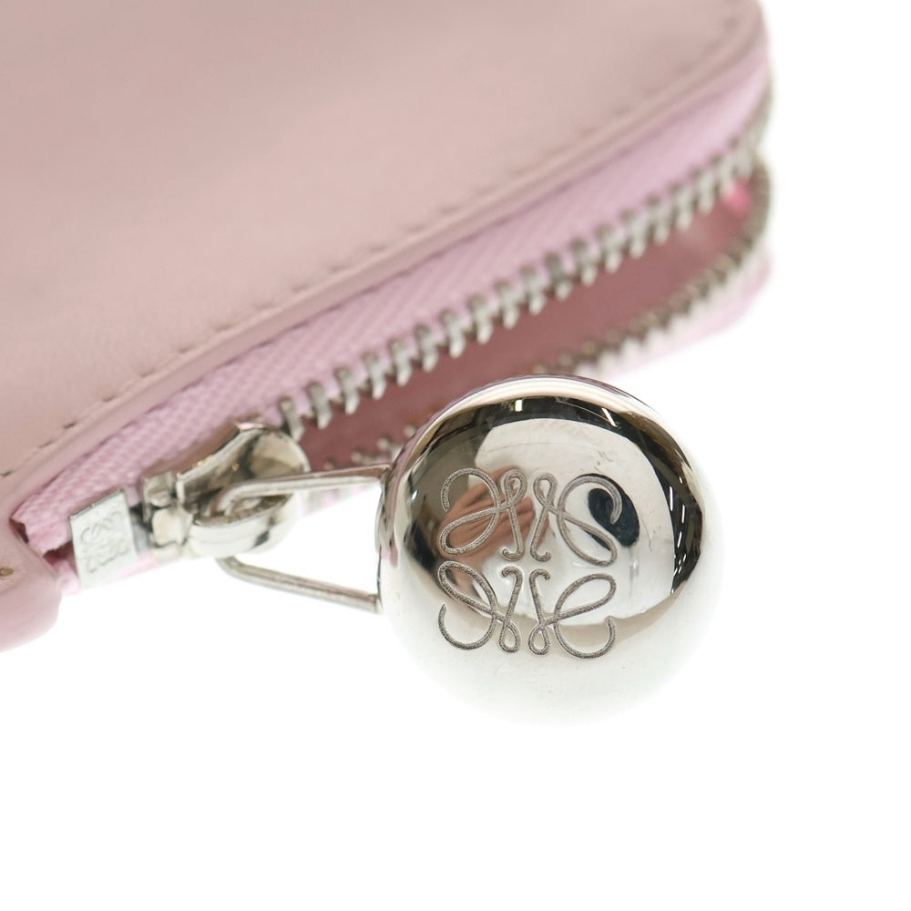 LOEWE(ロエベ) ぺブル フラグメントケース レザー ピンク レディース