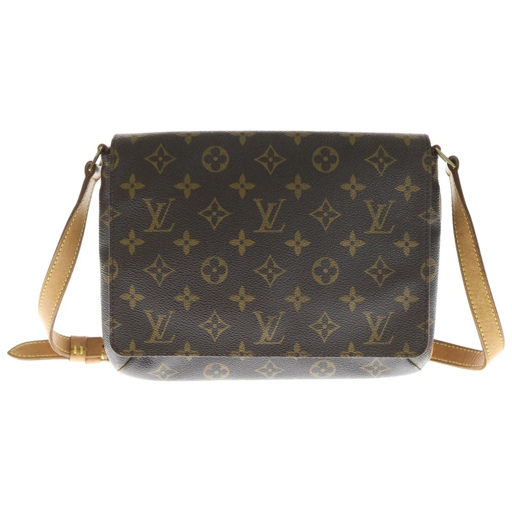 LOUIS VUITTON(ルイヴィトン) モノグラム ミュゼット タンゴ ブラウン PVC ショルダーバッグ M51257 レディース