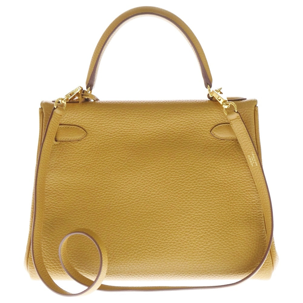 HERMES(エルメス) ケリー28 内縫い ビスキュイ トリヨン 2way ショルダーバッグ ハンドバッグ ゴールド金具 Z刻印