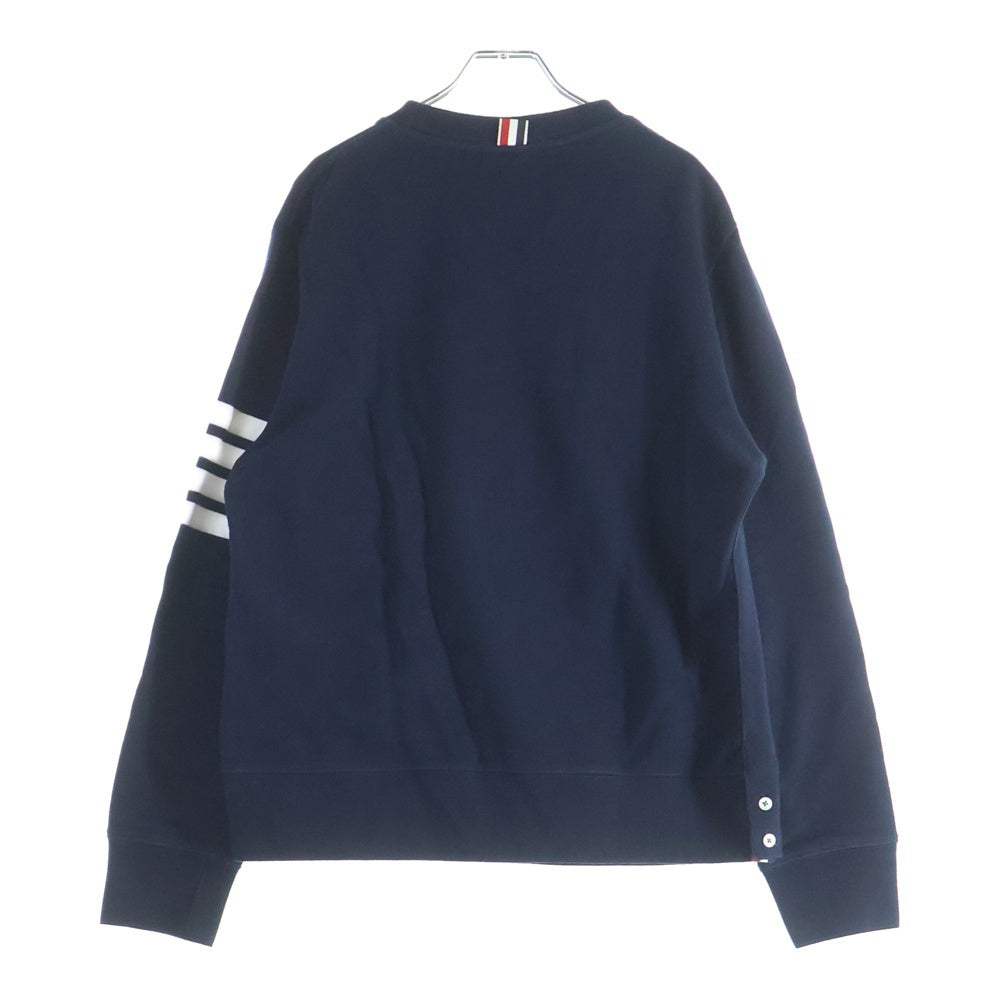 THOM BROWNE(トムブラウン) 4bar スウェットトレーナー ネイビー