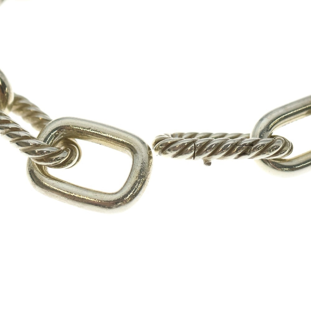 David Yurman(デヴィッドヤーマン) コンビ チェーン ネックレス シルバー/ゴールド