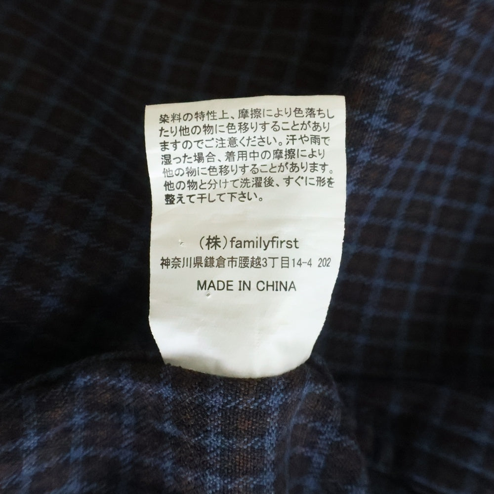 BoTT(ボット) パッチワーク フランネルシャツ