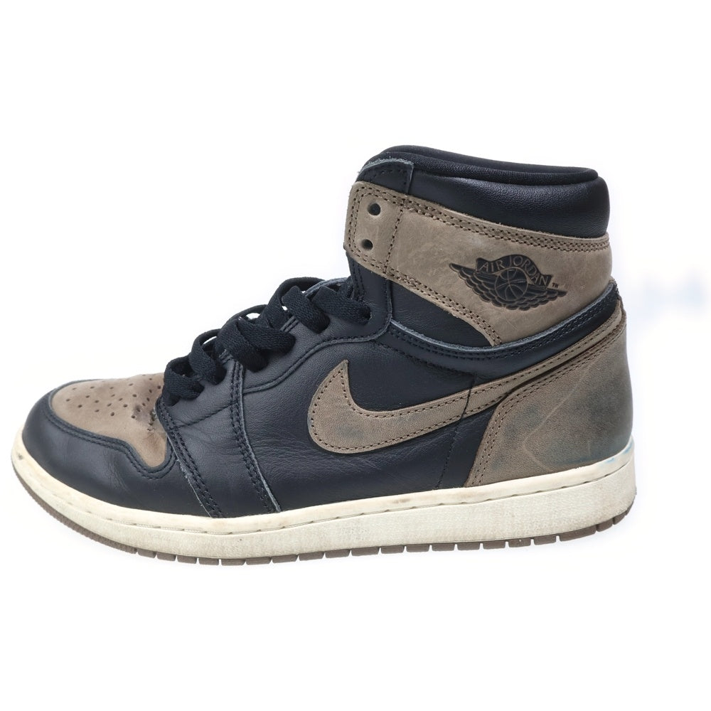 NIKE(ナイキ) AIR JORDAN 1 RETRO HIGH OG PALOMINO エアジョーダン1 レトロ パロミノ ハイカットスニーカー ブラウン/ブラック US8.5/26.5cm DZ5485-020