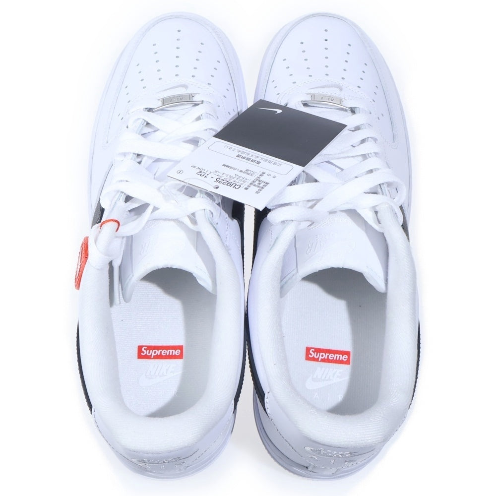 NIKE(ナイキ) ×SUPREME AIR FORCE 1 LOW シュプリーム エア フォース 1 ローカットスニーカー ホワイト/ブラック CU9225-102