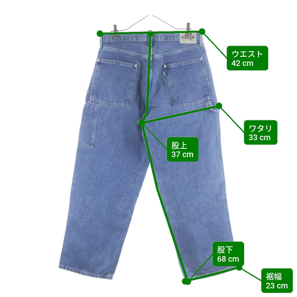Levi's(リーバイス) シルバータブ ぺインターパンツ インディゴ 4515019053