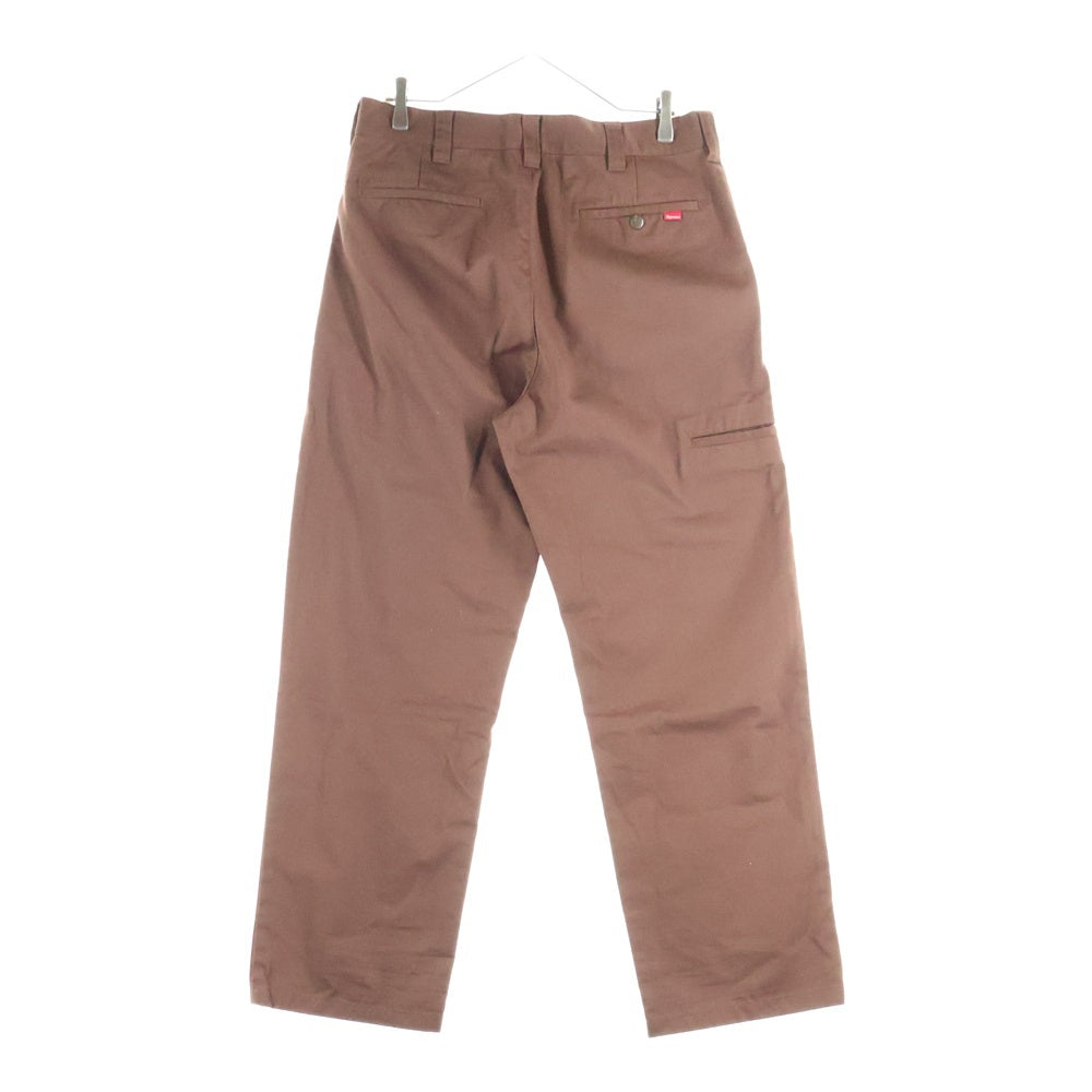 SUPREME(シュプリーム) 24SS WORK PANT ワークパンツ ブラウン