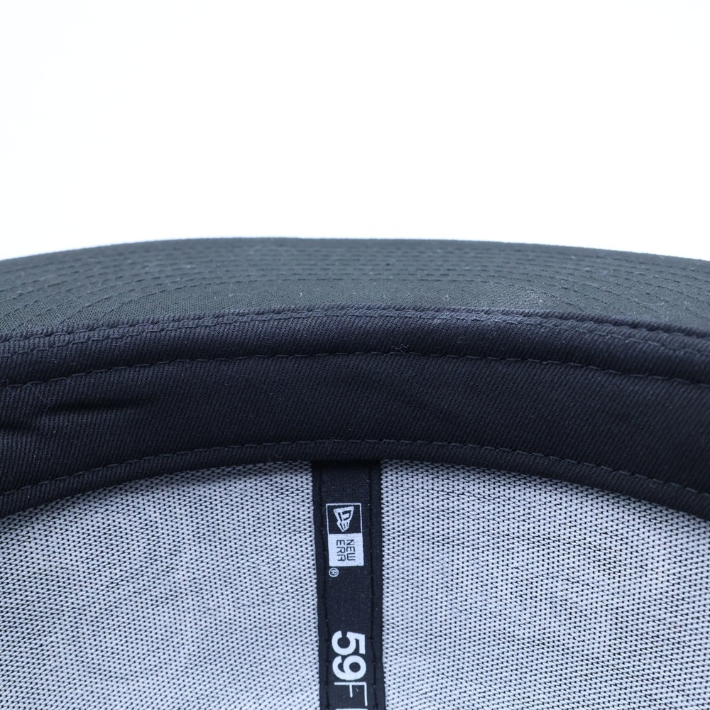 SUPREME(シュプリーム) 25SS Piping Script Logo New Era パイピングスクリプトロゴ ベースボールキャップ ブラック