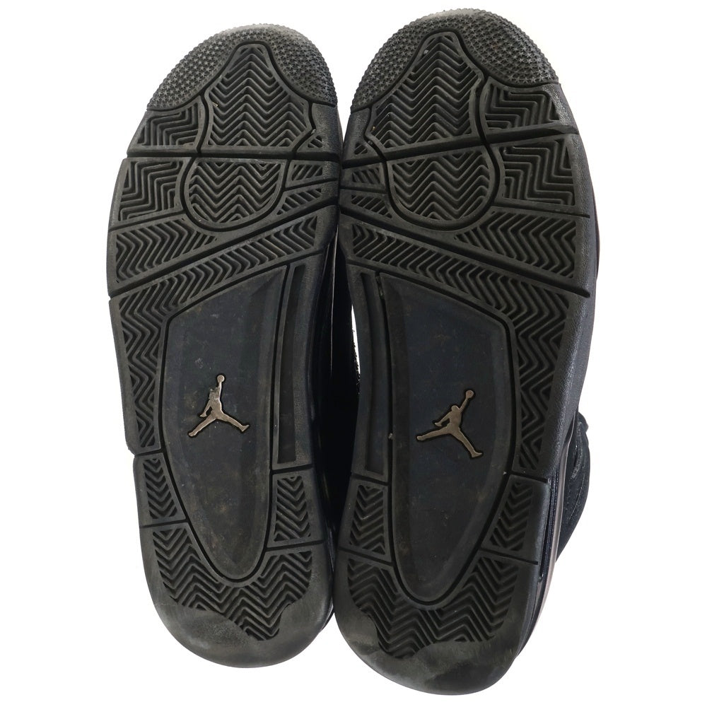 NIKE(ナイキ) AIR JORDAN 4 BLACK CAT エアジョーダン4 ブラックキャット ハイカットスニーカー ブラック US9.5/27.5cm CU1110-010