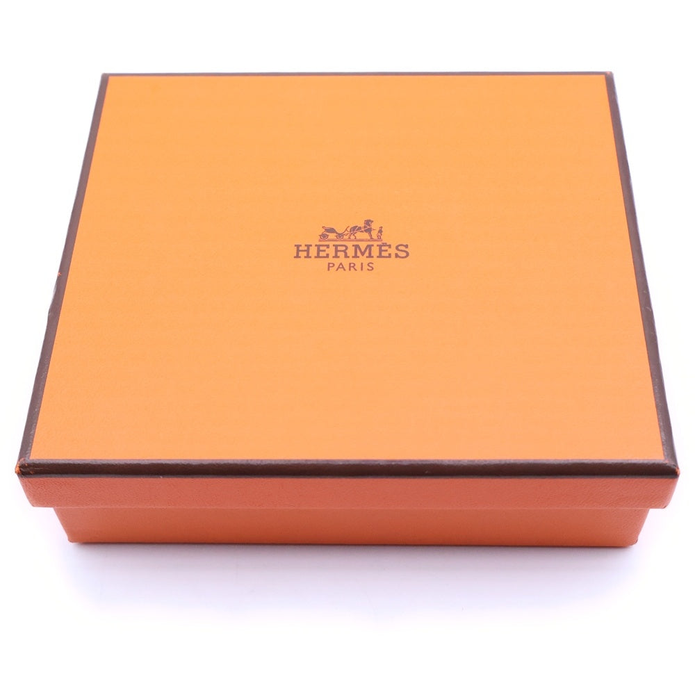 HERMES(エルメス) ベアンミニ カードケース ソーブラック 二つ折り財布 カードケース 名刺入れ ブラック レザー ブラック金具