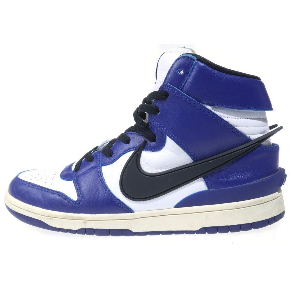 NIKE(ナイキ) ×AMBUSH DUNK HIGH DEEP ROYAL CU7544-400 アンブッシュ ダンク ディープロイヤル ハイカットスニーカー ブルー/ホワイト US10.5/28.5cm