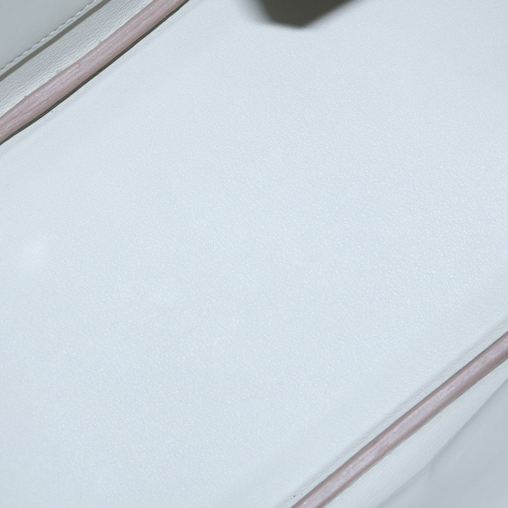 HERMES(エルメス) バーキン25 エプソン レザー ハンドバッグ シルバー金具 アイボリー C刻印 レディース