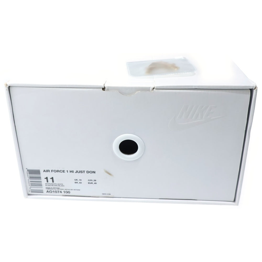 NIKE(ナイキ) Air Force 1 High Just Don ジャスト ドン ハイカットスニーカー AO1074-100