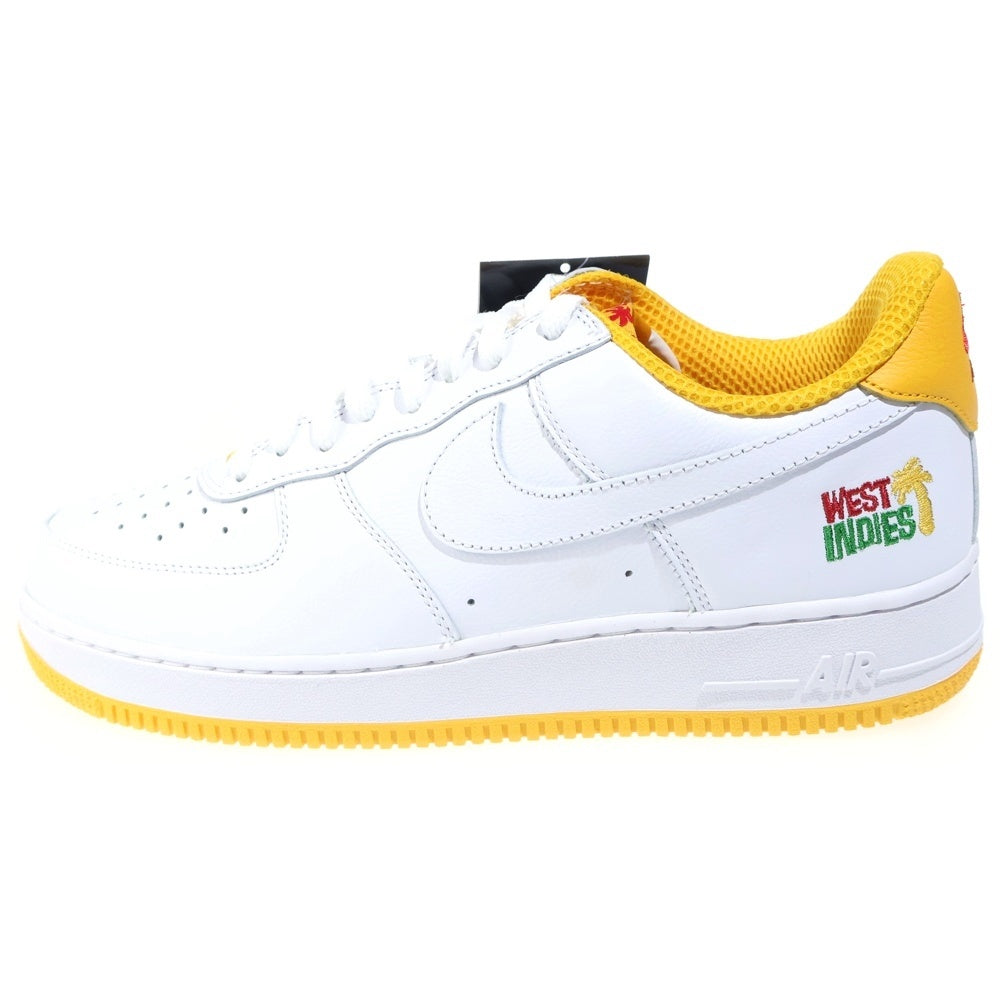 NIKE(ナイキ) AIR FORCE 1 LOW RETRO QS WEST INDIES エアフォース1 ウエストインディーズ ローカットスニーカー ホワイト/イエロー DX1156-101 US11/29cm