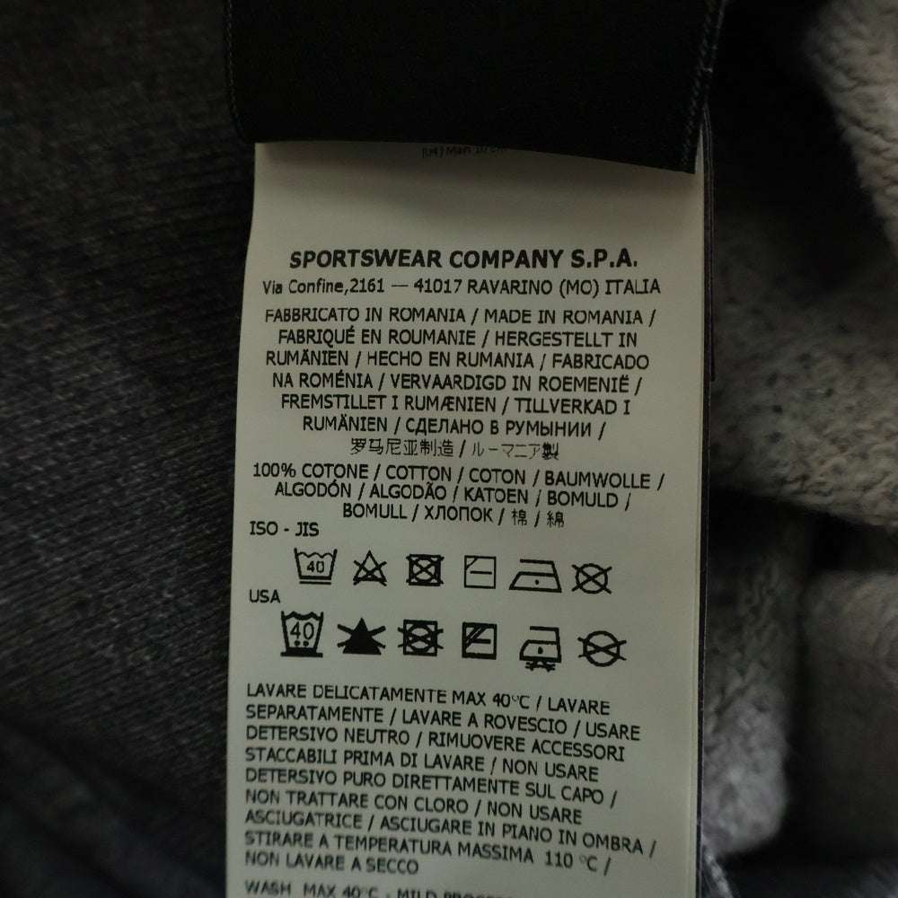 STONE ISLAND(ストーンアイランド) 製品染め裏起毛 プルオーバースウェットトレーナー グレー 731562290