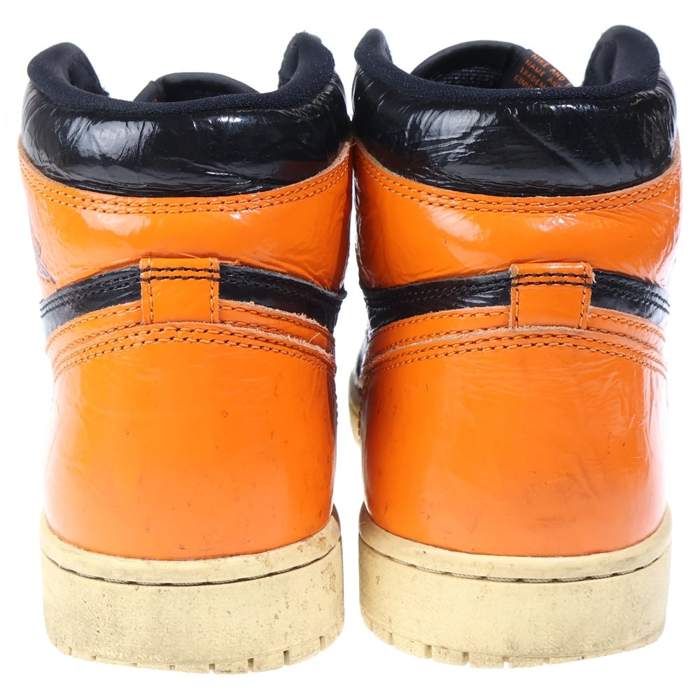 NIKE(ナイキ) AIR JORDAN 1 RETRO HIGH OG シャッタードバックボード3.0 エアジョーダン1 ハイカットスニーカー US8.5/26.5cm 555088-028