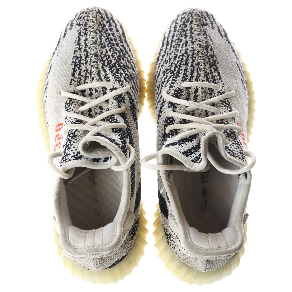 adidas(アディダス) YEEZY BOOST 350 V2 ZEBRA イージー ブースト ブイツー ゼブラ ローカットスニーカー ホワイト US9/27cm CP9654