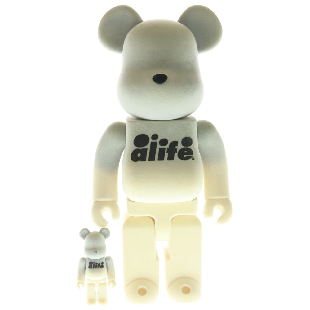 BE@RBRICK(ベアブリック) BE@RBRICK alife 400% &100% ベアブリック アライフ フィギュア 人形 ホワイト