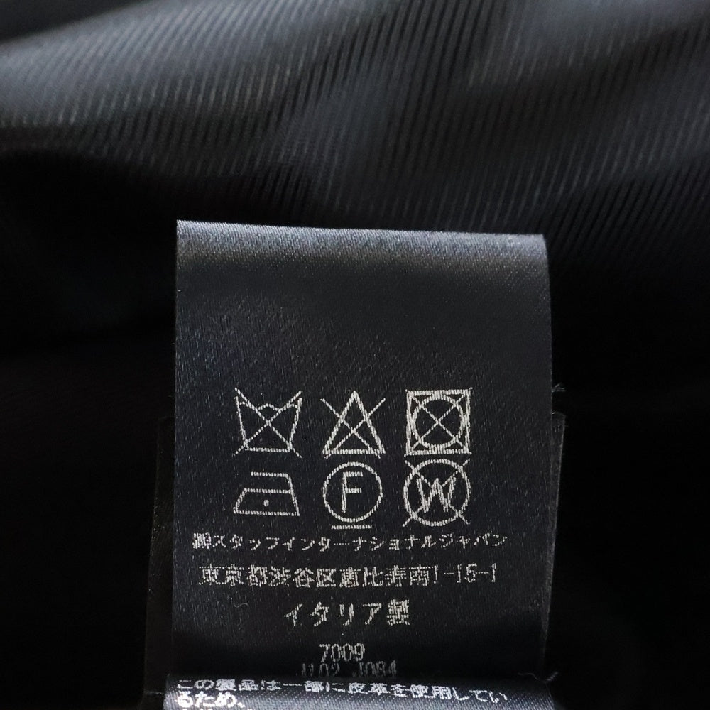 AMIRI(アミリ) スタンドカラー ダブルブレスト テーラードジャケット ブラック