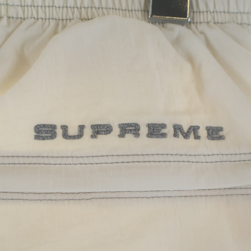 SUPREME(シュプリーム) ×Nike Ripstop Track Pant リップストップ トラックパンツ ホワイト