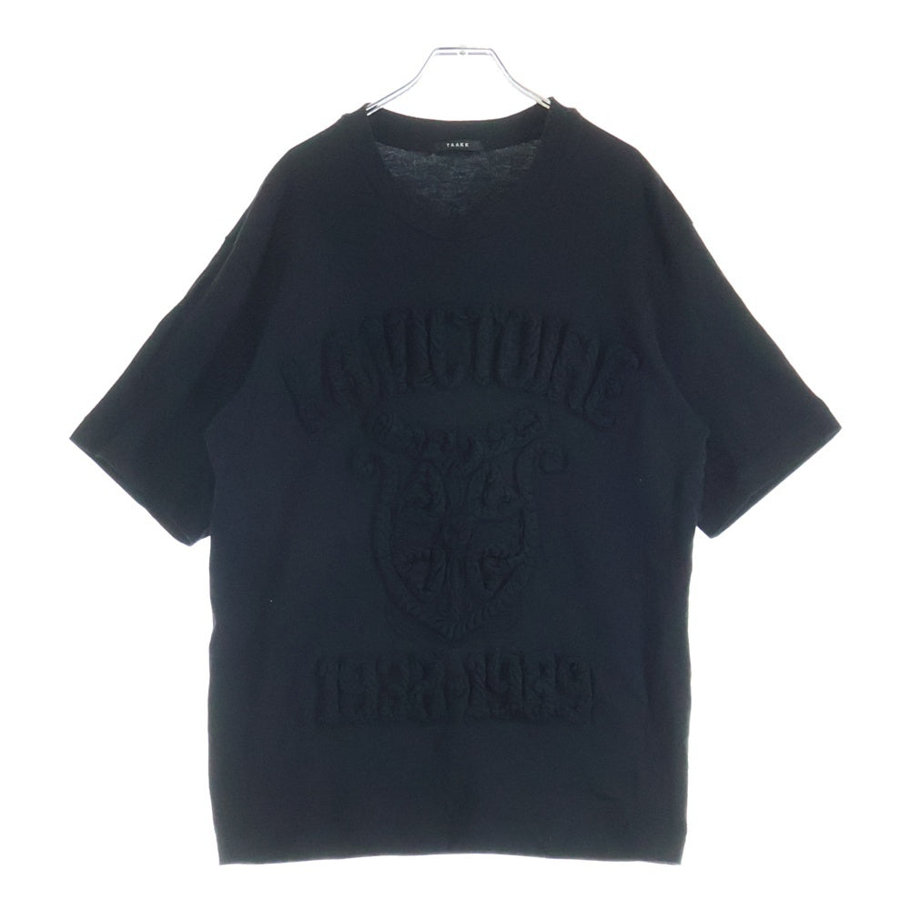 TAAKK(ターク) 25AW エンブロイダリーTシャツ TA25AW-JR087 レディース