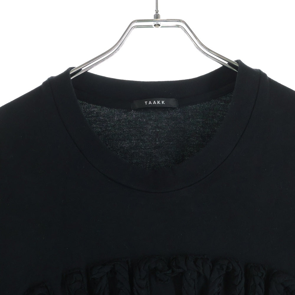 TAAKK(ターク) 25AW エンブロイダリーTシャツ TA25AW-JR087 レディース