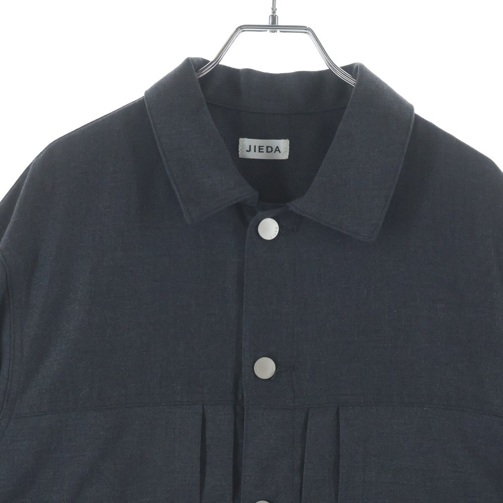 Jieda(ジエダ) OVER JACKET シャツジャケット グレー JIE-STD-JK01 レディース