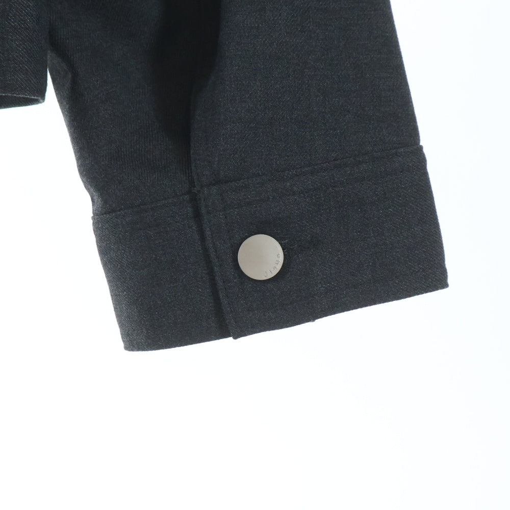 Jieda(ジエダ) OVER JACKET シャツジャケット グレー JIE-STD-JK01 レディース