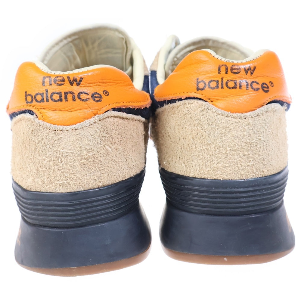New Balance(ニューバランス) ×Levi's ML1300LV リーバイス スウェード ローカットスニーカー ベージュ/ネイビー