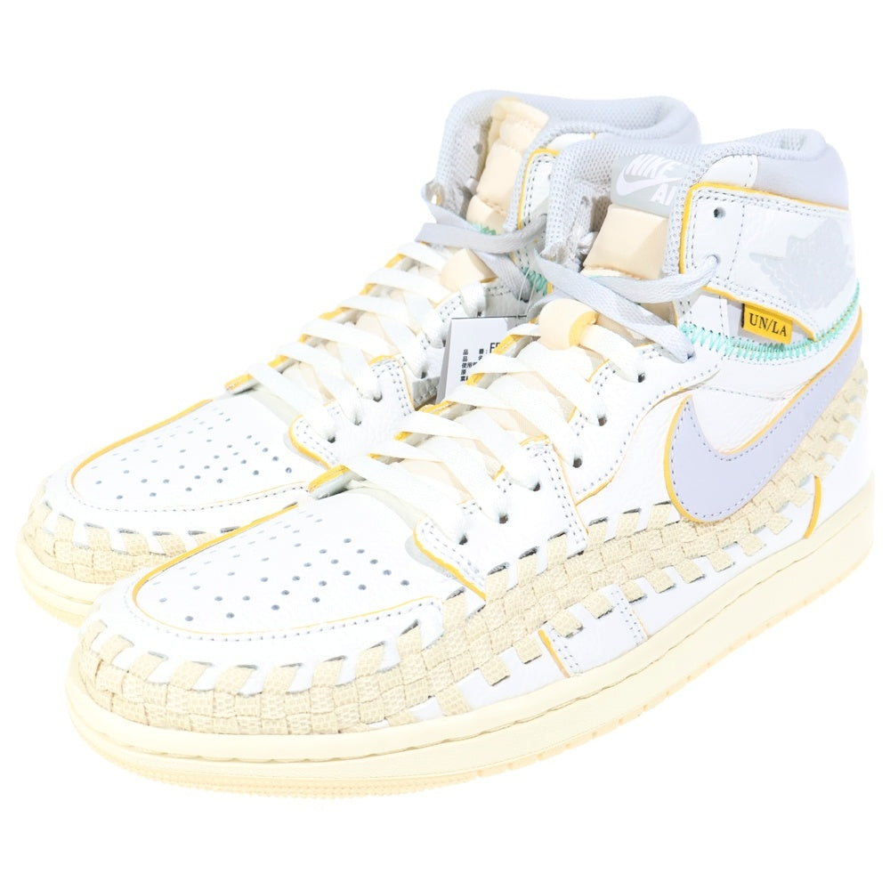 NIKE(ナイキ) ×ユニオン べフィーズビューティーサプライ エアジョーダン1 サマー96 スニーカー ホワイト/アイボリー FD2565-100