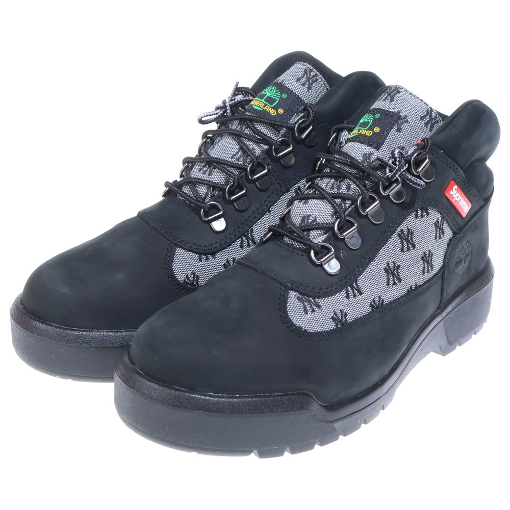 Timberland(ティンバーランド) ×SUPREME Field Boot SUPREME フィールドブーツ ハイカットスニーカー ブラック US7.5/25.5cm