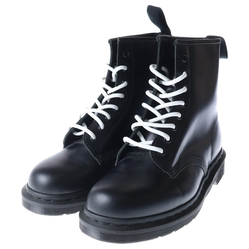 Dr.Martens(ドクターマーチン) 8ホール レザー レースアップ ショートブーツ ブラック